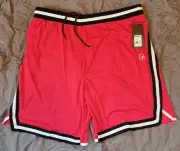 And1 Big Men's Sideline Red Shorts Size 3XL NEW