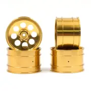 Yeah Racing Aluminum CNC 8 Spoke Rim Set For Kyosho Optima Mid Javelin Ultima RC