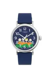 Timex Standard x Peanuts Pumpkin Patch 40mm Leather Strap Watch