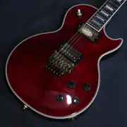 Epiphone / Les Paul Custom Axcess Quilt Ruby Alex Lifeson Rush S/N:24011529458