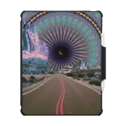 iPad Air 13-inch (M2/M3) Impact Folio Case Psychedelic Road