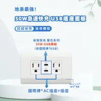 在飛比找PChome24h購物優惠-【易智快充】國際牌 Panasonic 星光面板-磐石50W