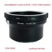 XPimage 0.8x Focal Reducer Speedbooster for Hasselblad V Lens to XCD X2D Camera