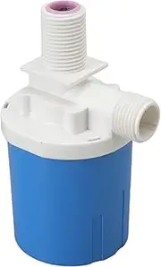 Water Level Control Valve Compact and Widely Used Float Valve with Connected Aquarium Hose (Top Water Inlet)