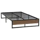 Artiss Bed Frame King Single Size Metal Mattress Base Platform Foundation OSLO