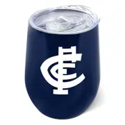 Carlton Blues AFL Stainless Steel Travel Coffee Mug Cup Drink Tumbler