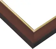 Epoch EPOCH Wooden Puzzle Frame, Wood Sign, Excellent Gold Line, Brown (20 x 29 inches) (Panel No.10-T), Hanging Cord, Comes with Maps, Mobile Cover, UV Protection, Frame