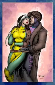 GAMBIT ROGUE X-MEN MARVEL Print 11x17 Pin-Up by Chris McJunkin 2025 SALE!