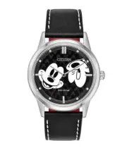 Citizen Disney's Mickey Mouse Black Leather Watch