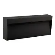 Domus Zeke 8W LED Rectangle Surface Mounted Step Light-Black-5000K Daylight
