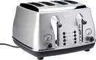 Icona Classic 4 Slice Toaster CTO4003.S, Reheat, Cancel and Defrost Functions, 6
