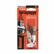 Ramset Spring Toggle With White Hook - 2 Pack