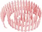 Miniature Fairy Garden Fence,Miniature Garden Ornament Wood Picket Fence - Woode
