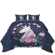 You are Magical Unicorn Coverlet