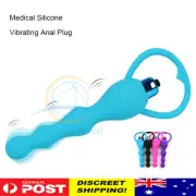 Vibrating Prostate Unisex Anal Waterproof Butt Plug Vibrator Adult Silicone Sex