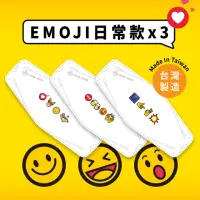 在飛比找momo購物網優惠-【華淨醫材】4D立體EMOJI日常款(成人醫用口罩 10入/