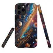 For iPhone 12 Pro Max Tough Protective Cover, Planets Of The Universe