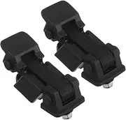 Amosfun Hood Latch Lock Heavy Duty Flexible Damping Latch for Toolbox Pin Set Bonnet Lock for (2007-2017)
