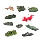 10 Pieces Model Ship Model Toy Kits Model Warships Ship Kits for Adult Kids