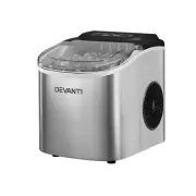 Devanti 12kg Ice Maker Machine w/Self Cleaning Portable Ice Cube 2L Tray New