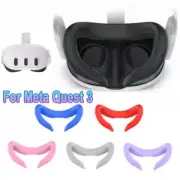 Washable Eye Mask Pad Silicone Protective Cover Face Cushion for Meta Quest 3