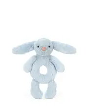 Jellycat Bashful Bunny Ring Plush Rattle - Ages 0+