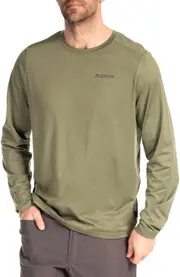 Klim Static Peak, functional shirt longsleeve , color: Green , size: XXL