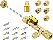 Valve Removal Tool | Automotive Core Extractor | HVAC Valve Removal Conditioning RepInstaller Tools for Refrigeration