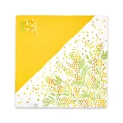 Miyamoto Towel Miyamoto Kenema Printed Small Furoshiki Fragrant Mimosa 67703
