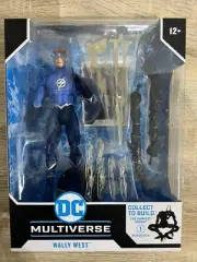 DC Multiverse Comic 7 Inch Figure BAF The Darkest Knight - Wally West (Blue)
