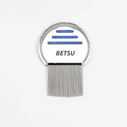 Betsu Lice and Nit Comb - Professional Grade Stainless Steel Tool for Head Lice Treatment and Prevention