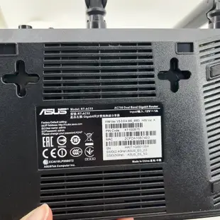 ❮二手❯ ASUS 華碩 RT-AC53 雙頻 AC750 無線分享器 路由器 WIFI分享器 750 Mbps無線上網