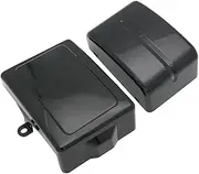 Battery Cover Fairing Battery Side Cover Fit For Harley Dyna Fat Bob Switchback FLD Super Wide Glide FXD FXDWG Street Bob FXDB Motorcycle Battery Cover(Gloss Black)