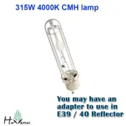 315W 4200K CMH Lamp Ceramic Metal Halide Energy Saving Grow Lamp Tubular Lamp