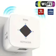 WIFI Range Extender 300MBPS Wireless Signal Repeater Network Internet Booster