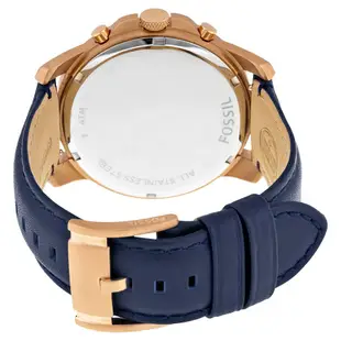 FOSSIL 經典時尚 三眼計時皮革錶 FS4835IE
