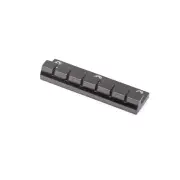 KD By AxLabs 6-String Tailpiece -3-Screw Top Mount (1275 Style) - Black Nickel