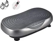 Social Hike Vibration Plate Machine - Vibrating Exercise Platform Grey