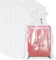 8 Pack 32x47 inches Clear Plastic Storage Bags, Aufondof Giant Moving and Storage Bag Dustproof Large Storage Bags for Blanket Clothes and Big Plush Toys Luggage, Suitcase, Comforter, Clothes,Chair
