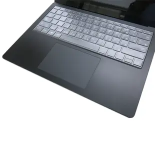 EZstick Microsoft Surface Laptop 3 石墨黑 奈米銀抗菌TPU鍵盤膜