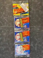1988 Fleer Unopened Baseball Sealed Rack Pack - 45 Cards - Martinez, Glavine RC