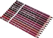 Waterproof Eyebrow Pen 12pcs Lip Liner Pencils Waterproof Lipliner Pencil Pipliner Pencil Water Proof Eyebrow Pencil Waterproof Brow Pencil