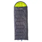 Caribee 5441 Glacial Bay Jumbo Hooded 0c Grey Sleeping Bag