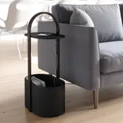 Umbra Bellwood Storage Table - Black/Walnut