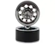 RC4WD Fuel Off-Road 1.9" FF31 1/10 Rear Beadlock Wheels (Chrome) (2) [RC4ZW0353]