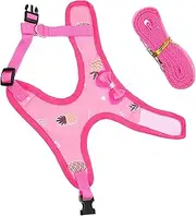 HOLIDYOYO 1Set Durable Rooster Harness Leash Comfortable Chicken Leash Chain for Easy Control Extra Long Traction Rope for Outdoor Walks and Training Your Pet Chicken