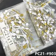 100 Sets Yellow Autumn Watch Hands for Epson Hattori PC21 Quartz Movement