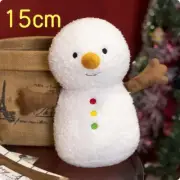15cm Snowman Christmas Decoration Plush Pillow Stuffed Doll Cushion