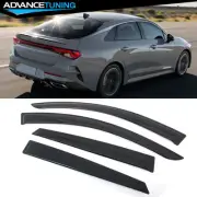 For 21-25 Kia K5 4PCS Window Visors Sun Wind Guards Rain Deflectors Vent Shade (for: Kia)
