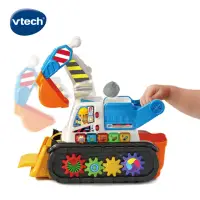 在飛比找momo購物網優惠-【Vtech】聲光互動學習挖土機(互動學習玩具推薦)